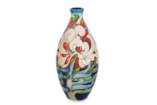 EMMA BOSSONS FOR MOORCFORT POTTERY, TEIDE PATTERN VASE,