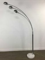 IN THE MANNER OF GOFFREDO REGGIANI FOR REGGIANI, THREE-BRANCH FLOOR LAMP, CONTEMPORARY