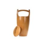 JENS QUISTGAARD (DANISH, 1919-2008) FOR DANSK DESIGNS, TEAK 'CONGO' ICE BUCKET, CIRCA 1960-1969