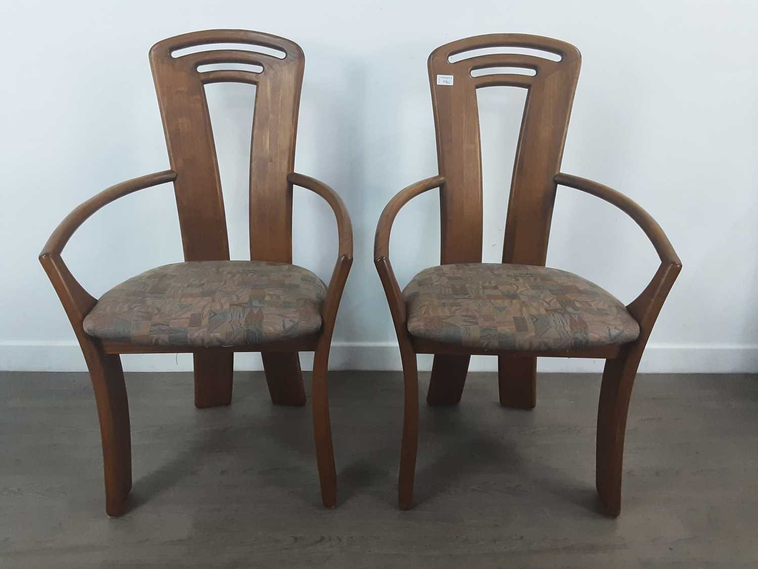 BOLTINGE OF DENMARK, SET OF SIX POST-MODERN TEAK DINING CHAIRS, CIRCA 1980s - Image 3 of 16