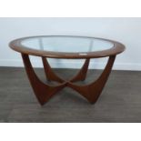 VICTOR WILKINS (BRITISH, 1878-1972) FOR G-PLAN, 'ASTRO' TEAK COFFEE TABLE, CIRCA 1960-69