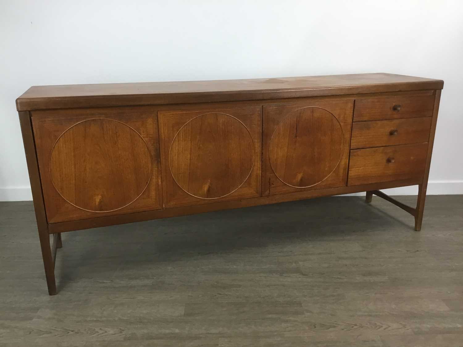 NATHAN, 'CIRCLES' TEAK SIDEBOARD, 1960-69