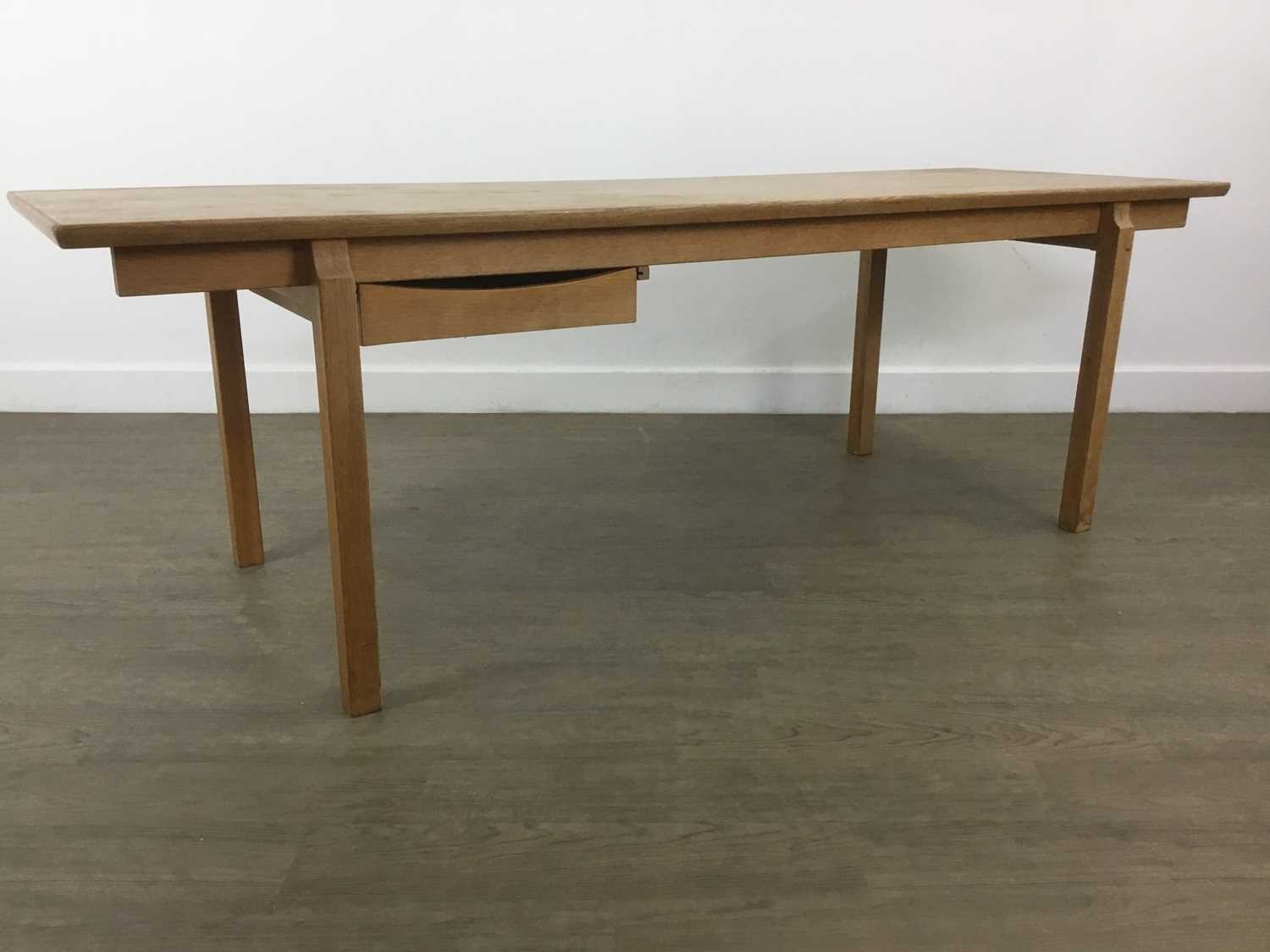 MARIAN GRABINSKI FOR IKEA, SWEDISH LIGHT OAK COFFEE TABLE, CIRCA 1960-69