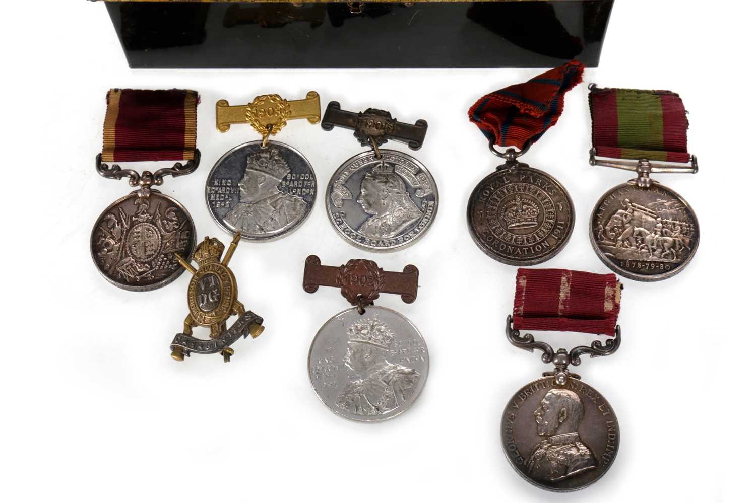 GROUP OF FOUR MEDALS,