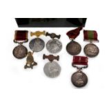 GROUP OF FOUR MEDALS,