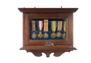 WWI MILITARY MEDAL AND CASUALTY FAMILY GROUP,