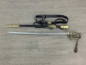 ROYAL NAVAL RESERVE DRESS SWORD, J.J. RAYNER & SONS, LIVERPOOL LATE 19TH / EARLY 20TH CENTURY