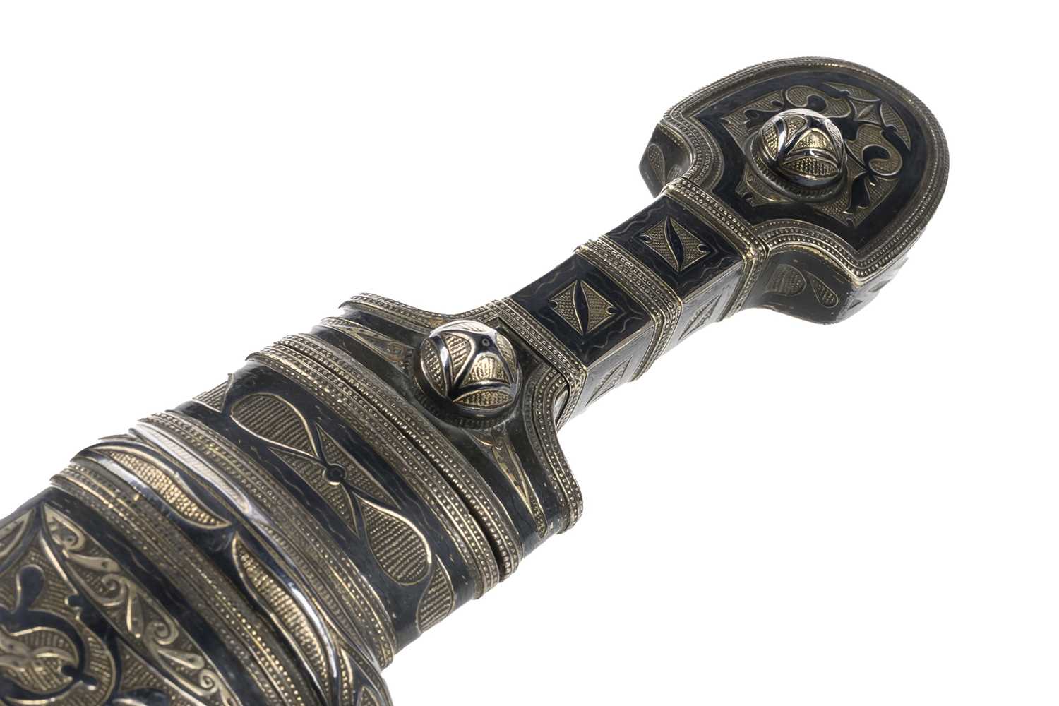 CAUCASIAN KHANJALI OR KINDJAL DAGGER, 19TH CENTURY - Image 2 of 21