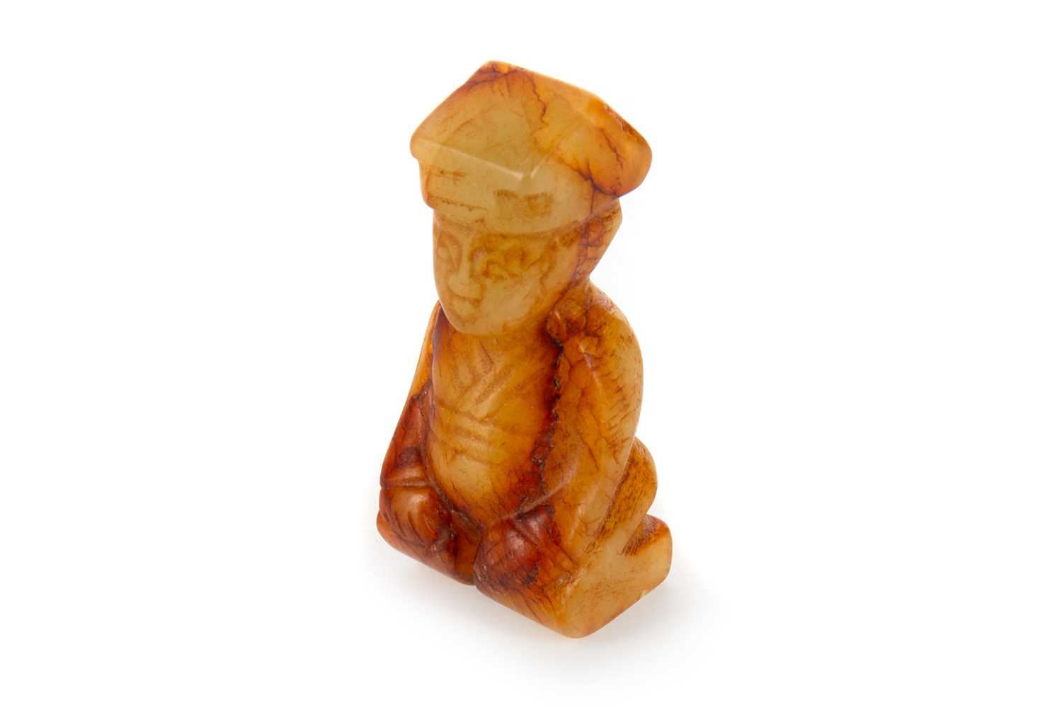CHINESE RUSSET JADE CARVING, 20TH CENTURY