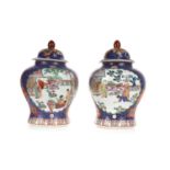 PAIR OF CHINESE FIGURAL VASES, EARLY 20TH CENTURY