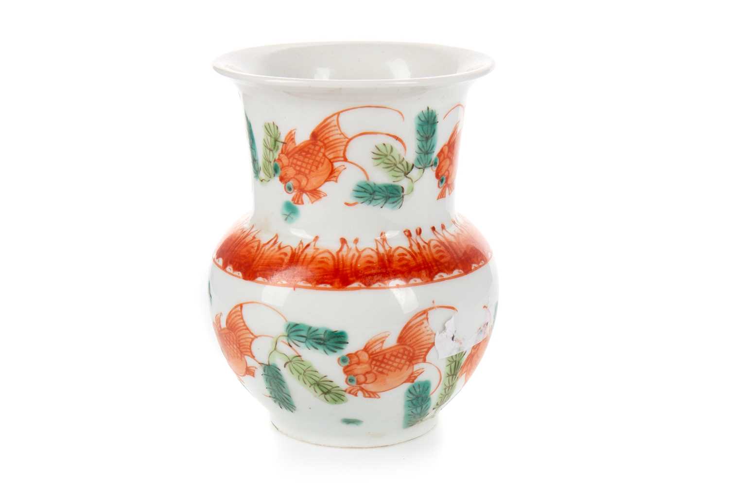 CHINESE KOI CARP VASE, EARLY 20TH CENTURY