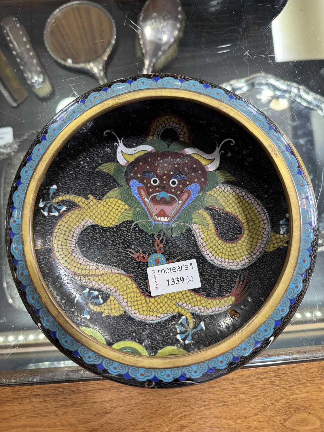PAIR OF CHINESE CLOISONNE CIRCULAR BOWLS, LATE 19TH CENTURY - Image 8 of 17