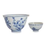 CHINESE BLUE AND WHITE BOWL, GUANGXU PERIOD (1875 - 1908)