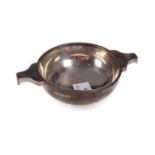 ELIZABETH II SILVER QUAICH, A WILCOX, BIRMINGHAM 1955