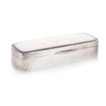 GEORGE V SILVER TRINKET BOX, DEAKIN & FRANCIS LTD, BIRMINGHAM 1911