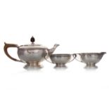 GEORGE VI SILVER TEA AND COFFEE SERVICE, MAPPIN & WEBB, SHEFFIELD 1936/1937