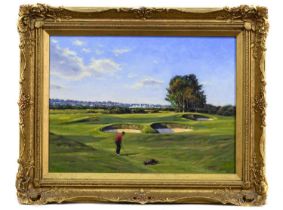 * PETER MUNRO (SCOTTISH b. 1954), GOLF COURSE