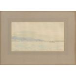 * SIR MUIRHEAD BONE HRSA (SCOTTISH 1876 - 1953), PAIR OF MARINE WATERCOLOURS