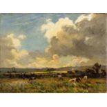 * WYCLIFFE EGGINTON RI RCA (BRITISH 1875 - 1951), CATTLE IN FIELD