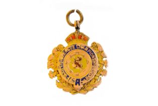 JAMES YOUNG OF CELTIC F.C., LEAGUE CHAMPIONSHIP GOLD MEDAL, 1907/08