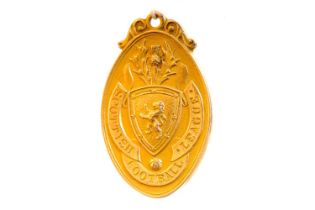 ROBERT WHITELAW OF CELTIC F.C., SCOTTISH FOOTBALL LEAGUE RUNNERS-UP GOLD MEDAL, 1930/31