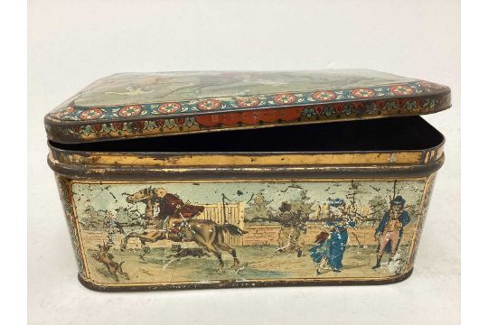 TWO BISCUIT TINS, PEEK FREAN & CO AND HUNTLEY & PALMERS - Image 2 of 6