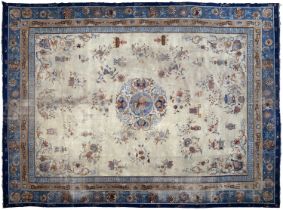 A large country house Chinese "deco" carpet, circa 1920's, 518 x 385cm