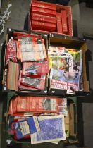 Football memorabilia. A quantity of Nottingham Forest and other match day programmes and fanzines,