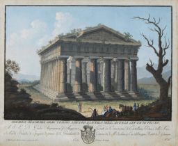 Nicola Gervasi (early 19th c) - Preziosi avanzi del gran tempio ipetro es astilo nell'antica citta