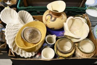 Miscellaneous decorative ceramics and art pottery, etc