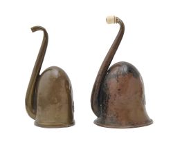 Medical. A toleware ear trumpet, 19th c, 17.5cm long, another, F.C. Rein, Inventor, London, 15.