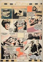 Keith Watson (1935 - 1994 ) - Strip from The Moonsleepers, a Dan Dare: Pilot of the Future story,