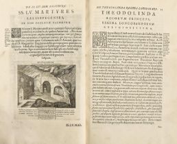 Hagiography. Rader (Matthäus), Bavaria Sancta, volume I only, first edition, Monachii [Monaco]: Apud