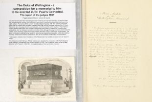 Field Marshal Arthur Wellesley, 1st Duke of Wellington KG, et al.,  (1769-1852). Prize Models for