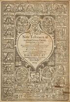 Bible, Geneva Version. The Holy Bible,  London: Robert Barker, 1615, roman type, double-column,
