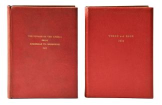 Travel, Yachting. [Beale (Reginald Evelyn Child)], The Voyage of the Angela, from Marseille to