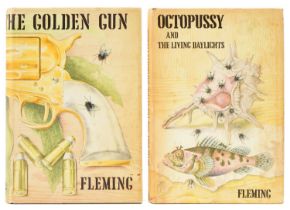 James Bond, 007. Fleming (Ian), two first editions, The Man with the Golden Gun, [&] Octopussy and