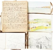 Alison Uttley (1884-1976), children's author and book illustrator, her sketchbook, n.d. [1911-24;