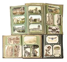Postcards. An extensive collection of picture postcards, c1900-mid 20th c, the earlier cards