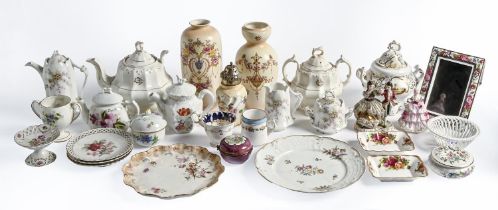 Miscellaneous ceramics, including Royal Albert, Aynsley, Continental and other tea ware, etc