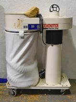 An Axminster workshop dust extractor, 83cm h