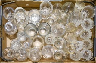 Miscellaneous cut and other glassware