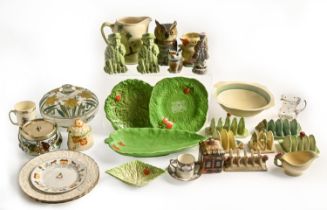 Miscellaneous ceramics and glass, including Doulton, Bunnykins, Beswick, Crown Ducal and others