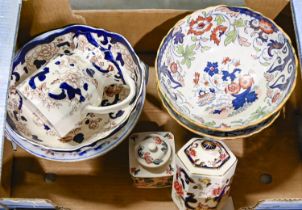 Miscellaneous ceramics, including Masons ironstone and other similar ware