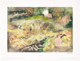 John Piper CH (1903-1992) - Llangloffan, reproduction printed in colour, published by The