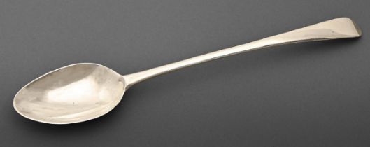 A George III silver basting spoon, by Hester Bateman, London 1785, 3ozs Light polish wear