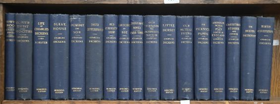 Antiquarian Books. Dickens (Charles), seventeen volumes of works, The 'Daily News' Memorial Edition,