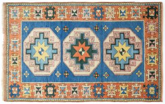 A Turkish Kars Kazak rug, late 20th c, 206 x 130cm