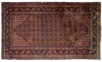 A Fereghan carpet, late 19th c, 301 x 168cm