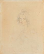 Josiah Slater (1781-1847) - Head of Young Woman, indistinctly signed lower